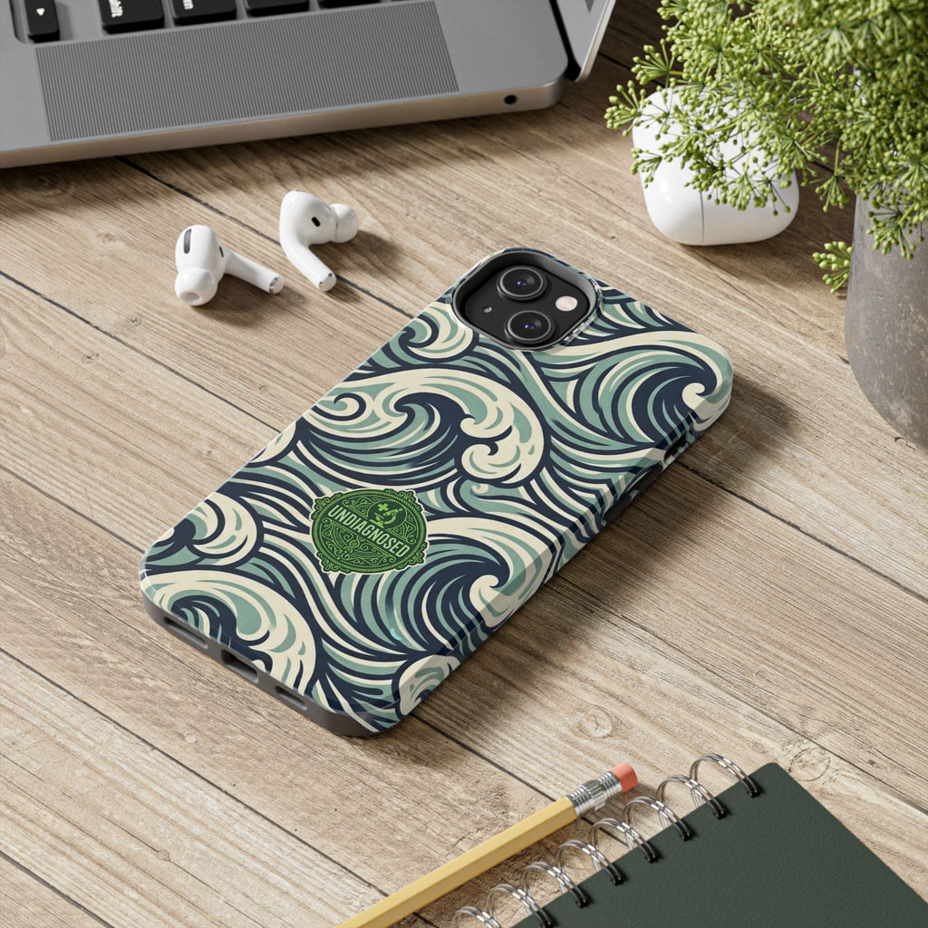 Wave Pattern - Undiagnosed™ Phone Case
