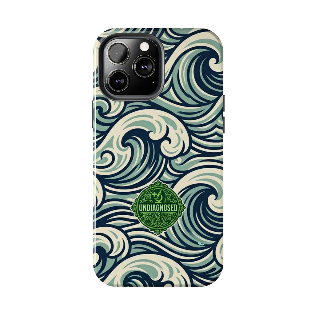 Wave Pattern - Undiagnosed™ Phone Case
