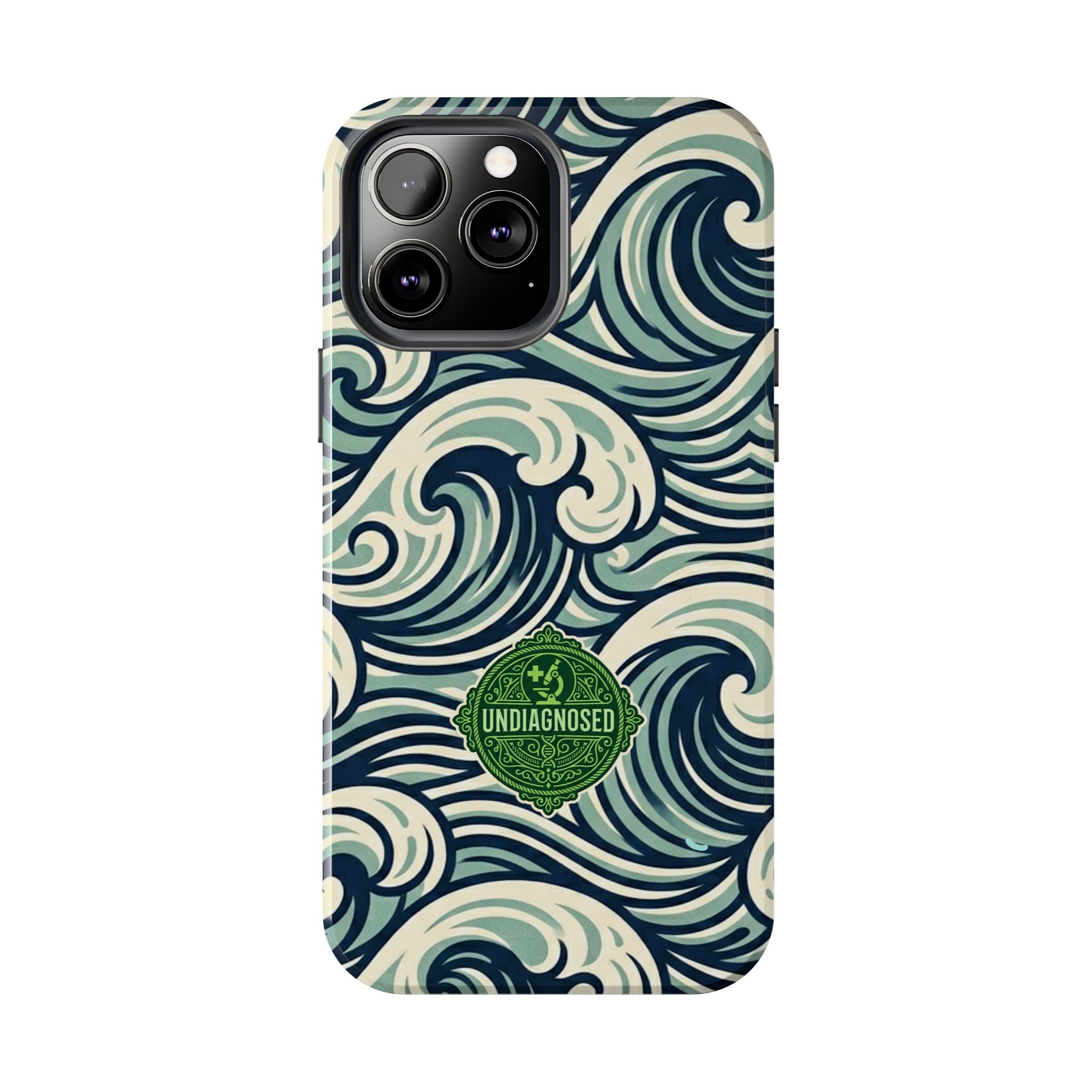 Wave Pattern - Undiagnosed™ Phone Case