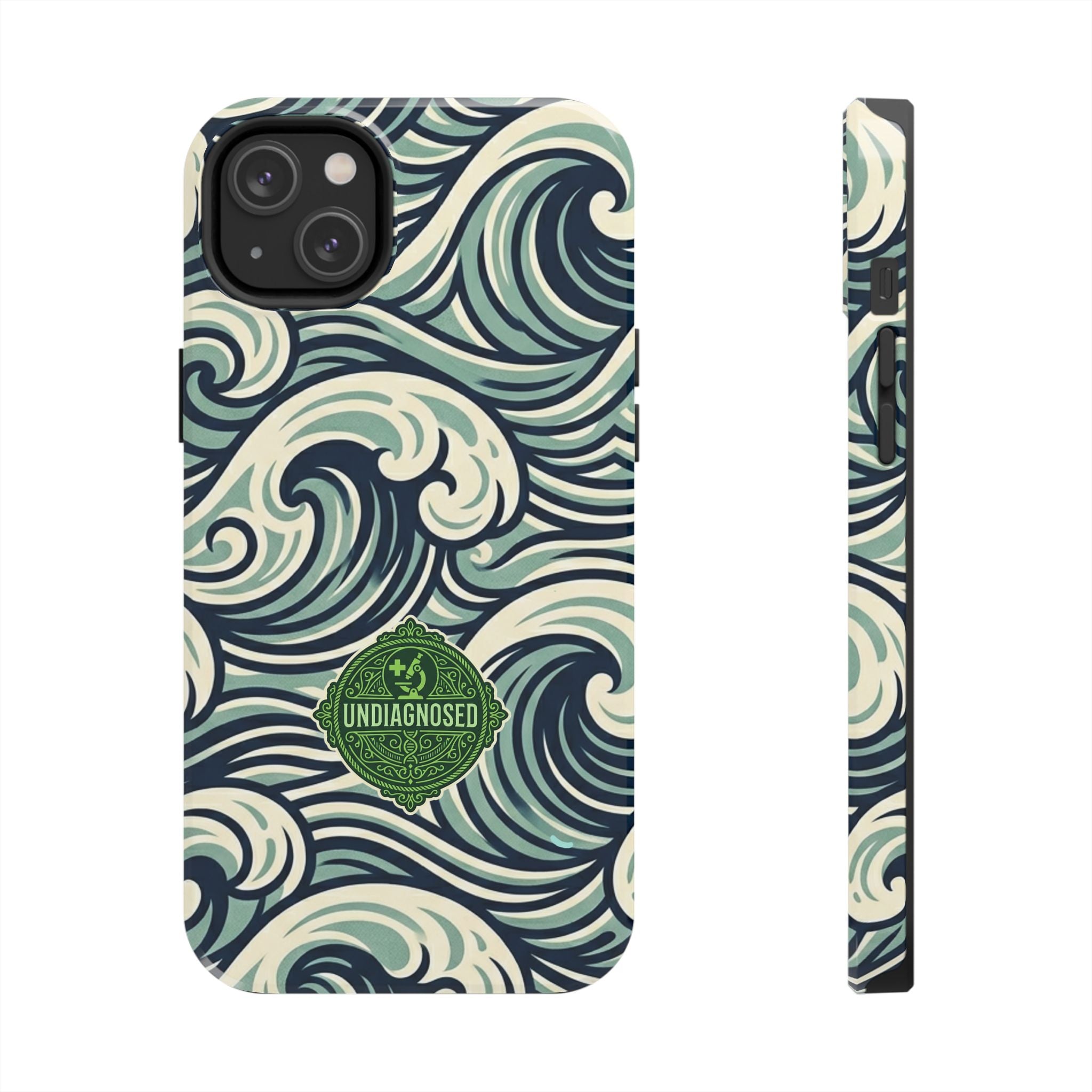 Wave Pattern - Undiagnosed™ Phone Case