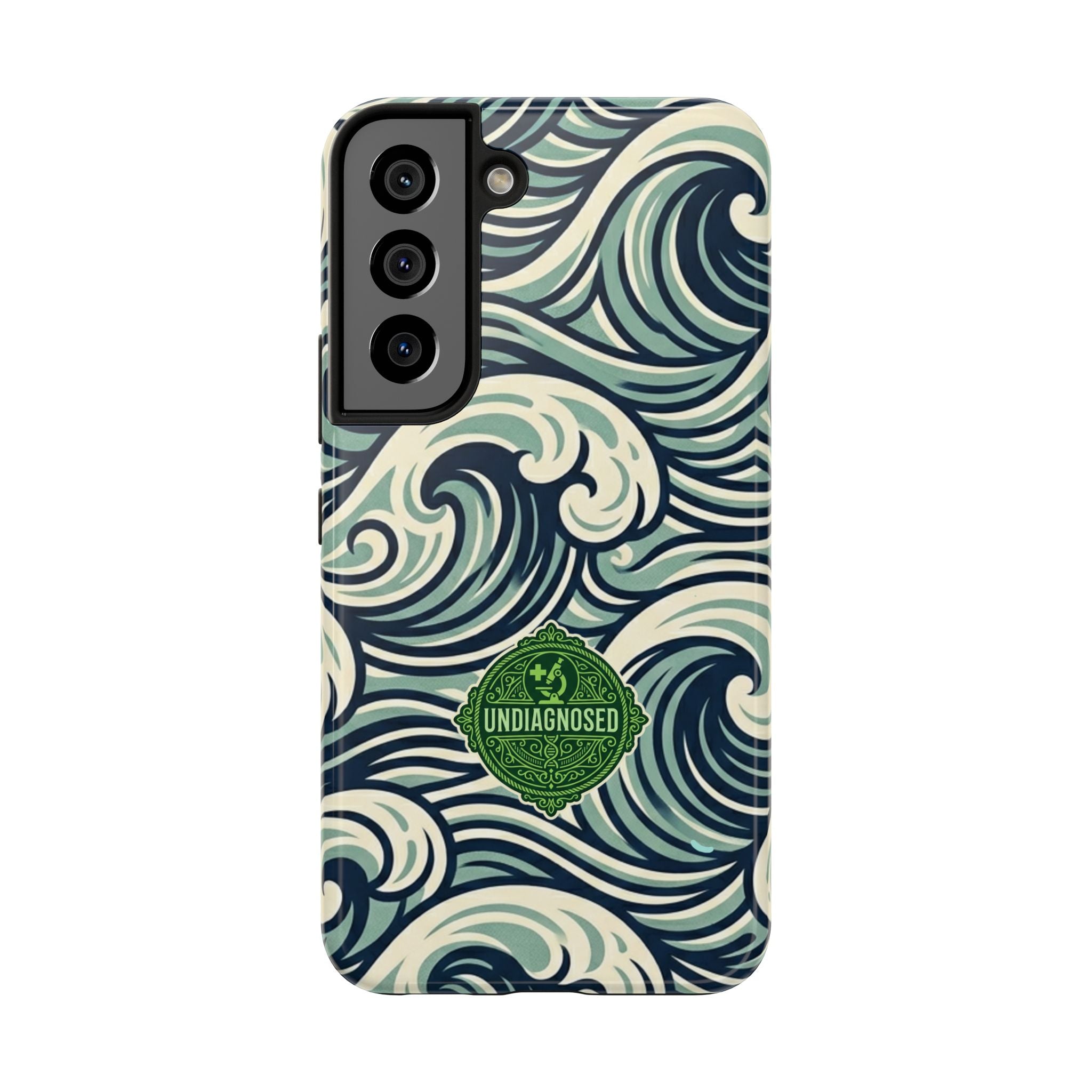 Wave Pattern - Undiagnosed™ Phone Case