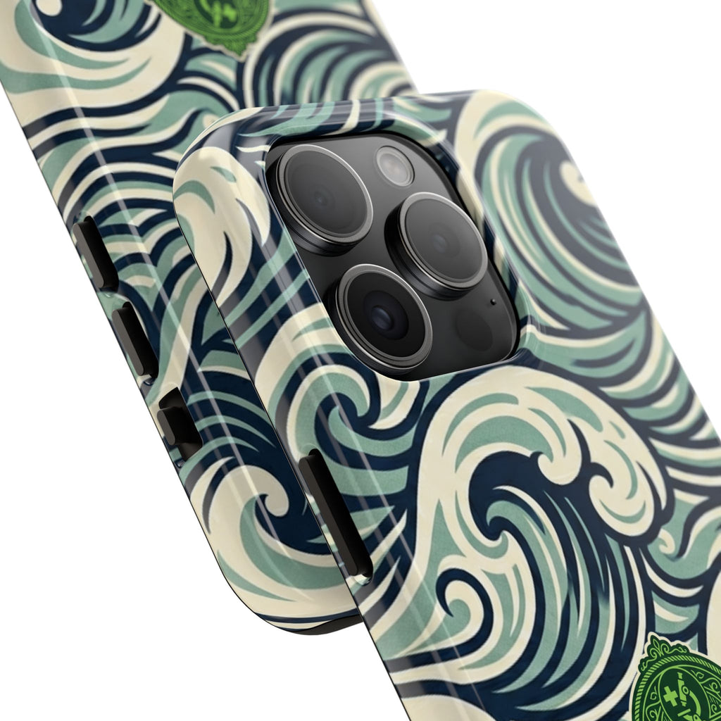 Wave Pattern - Undiagnosed™ Phone Case