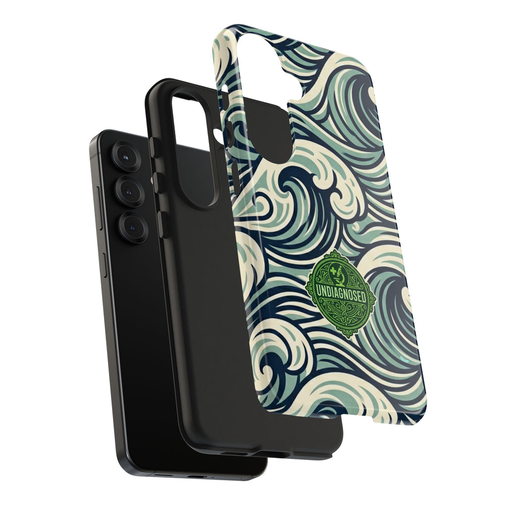 Wave Pattern - Undiagnosed™ Phone Case