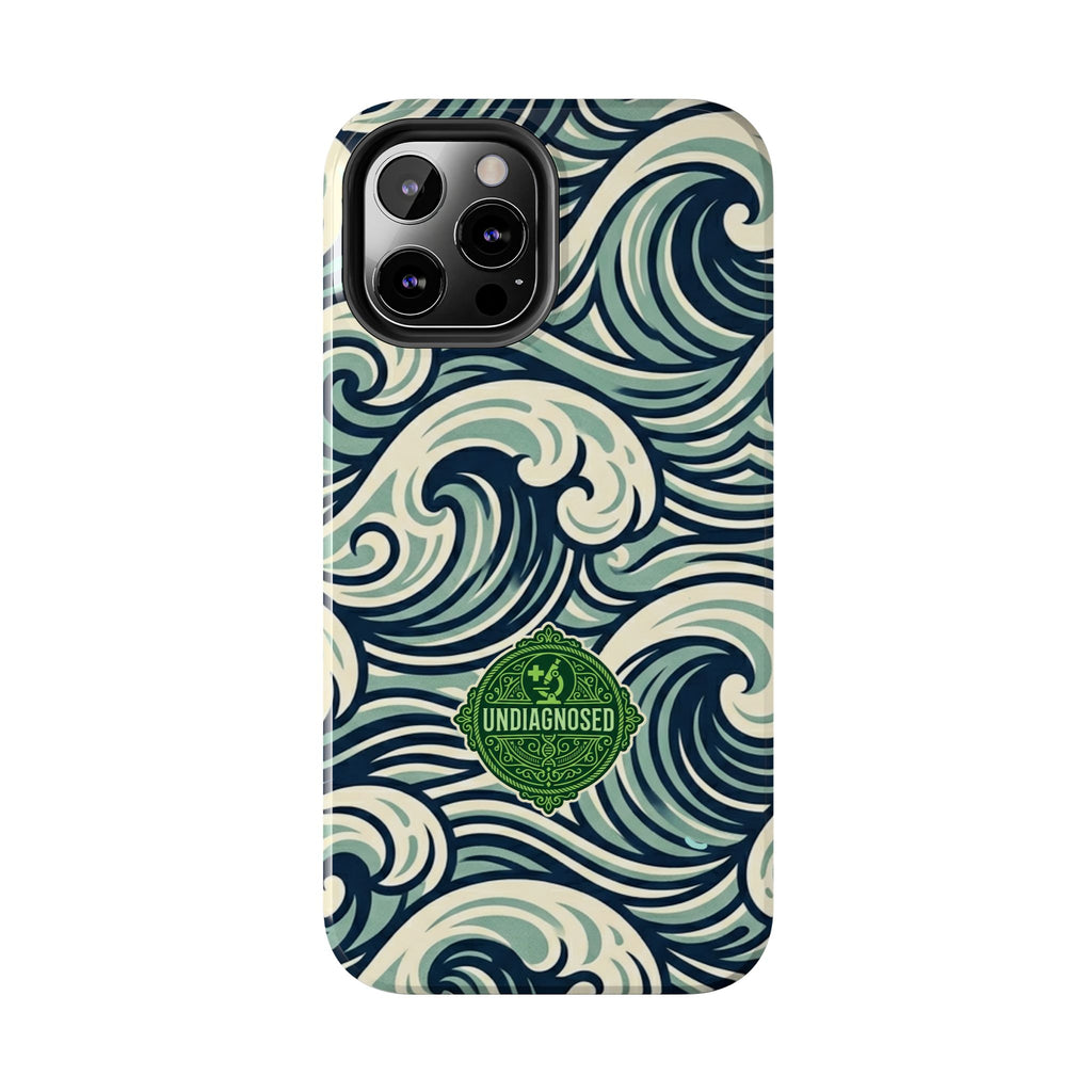 Wave Pattern - Undiagnosed™ Phone Case