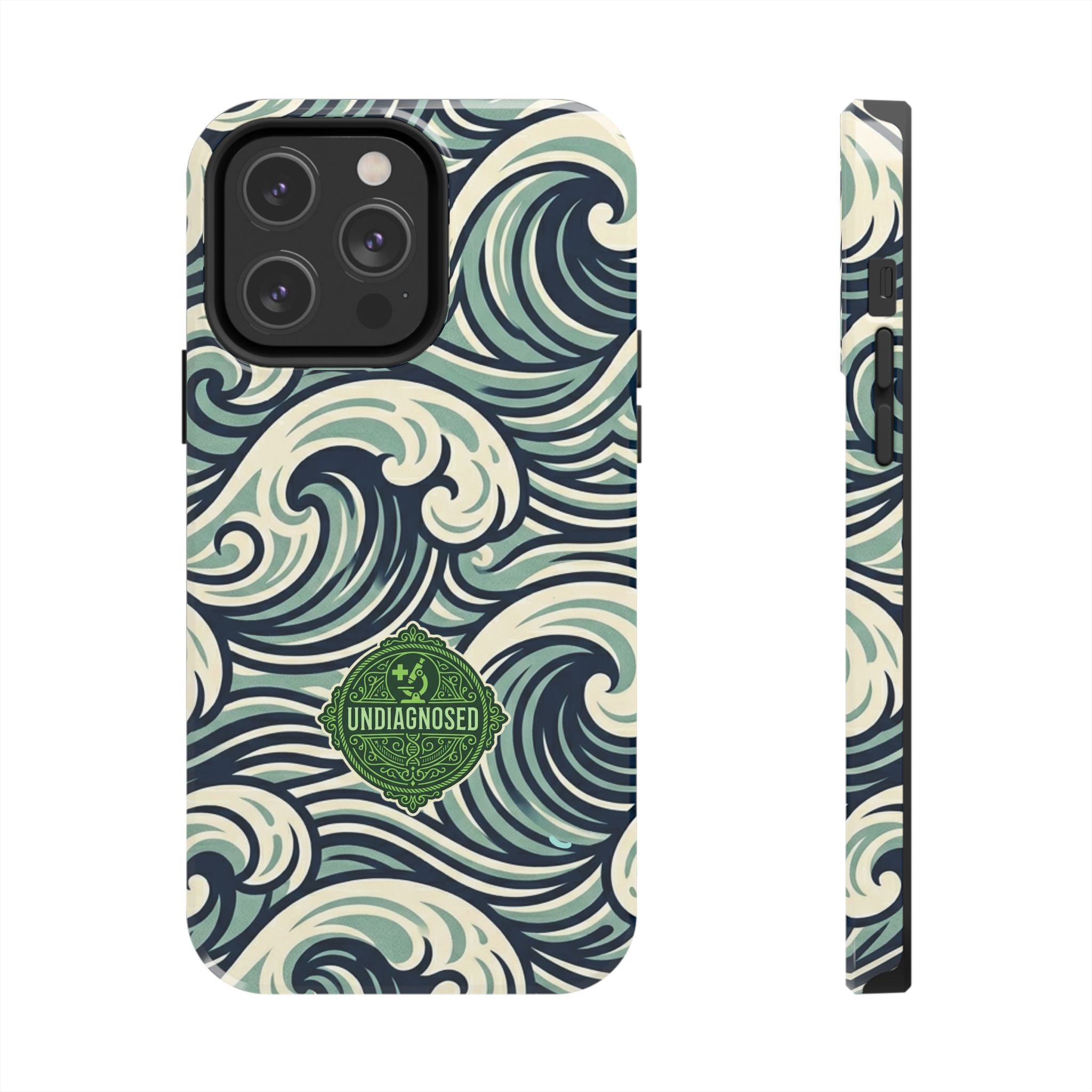 Wave Pattern - Undiagnosed™ Phone Case