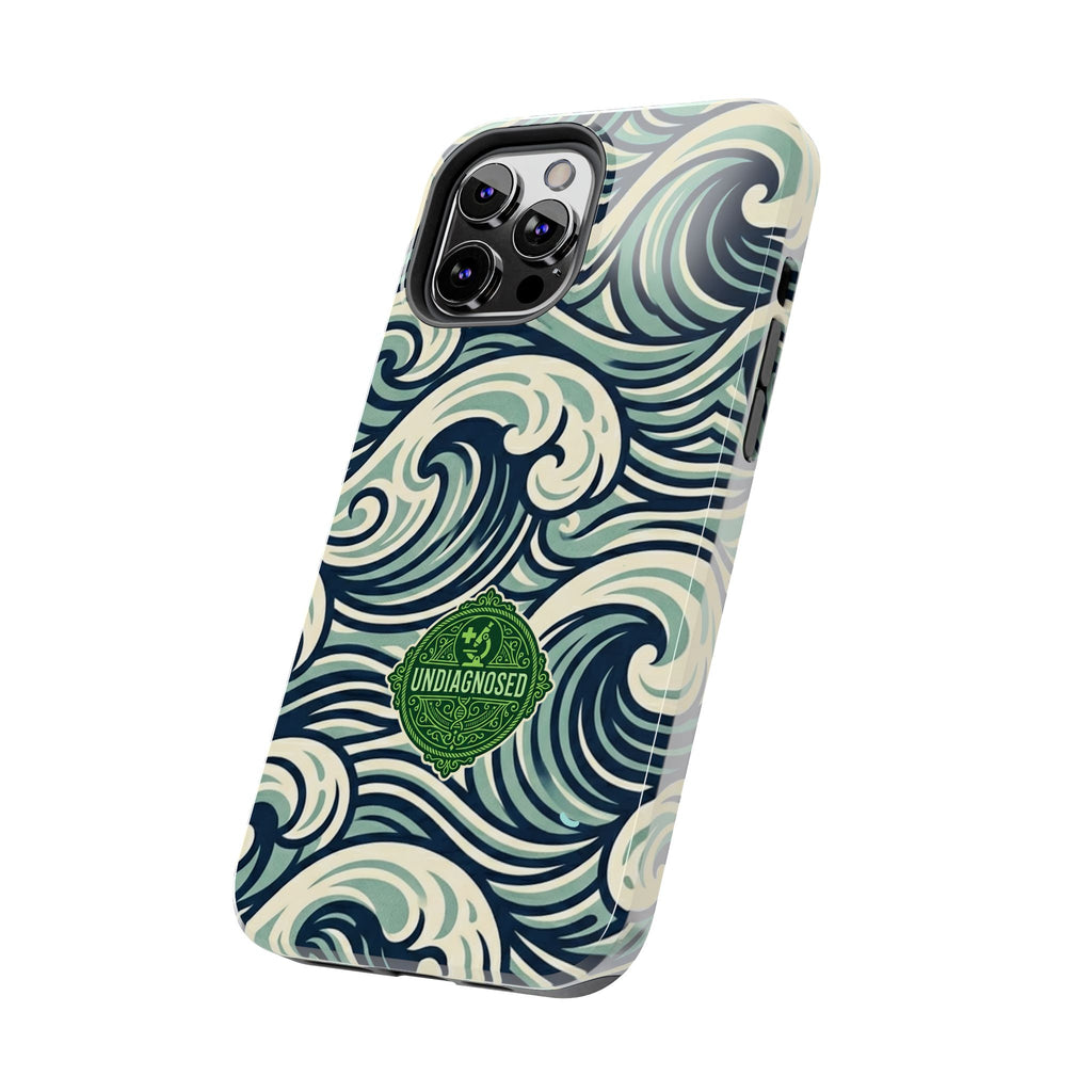 Wave Pattern - Undiagnosed™ Phone Case