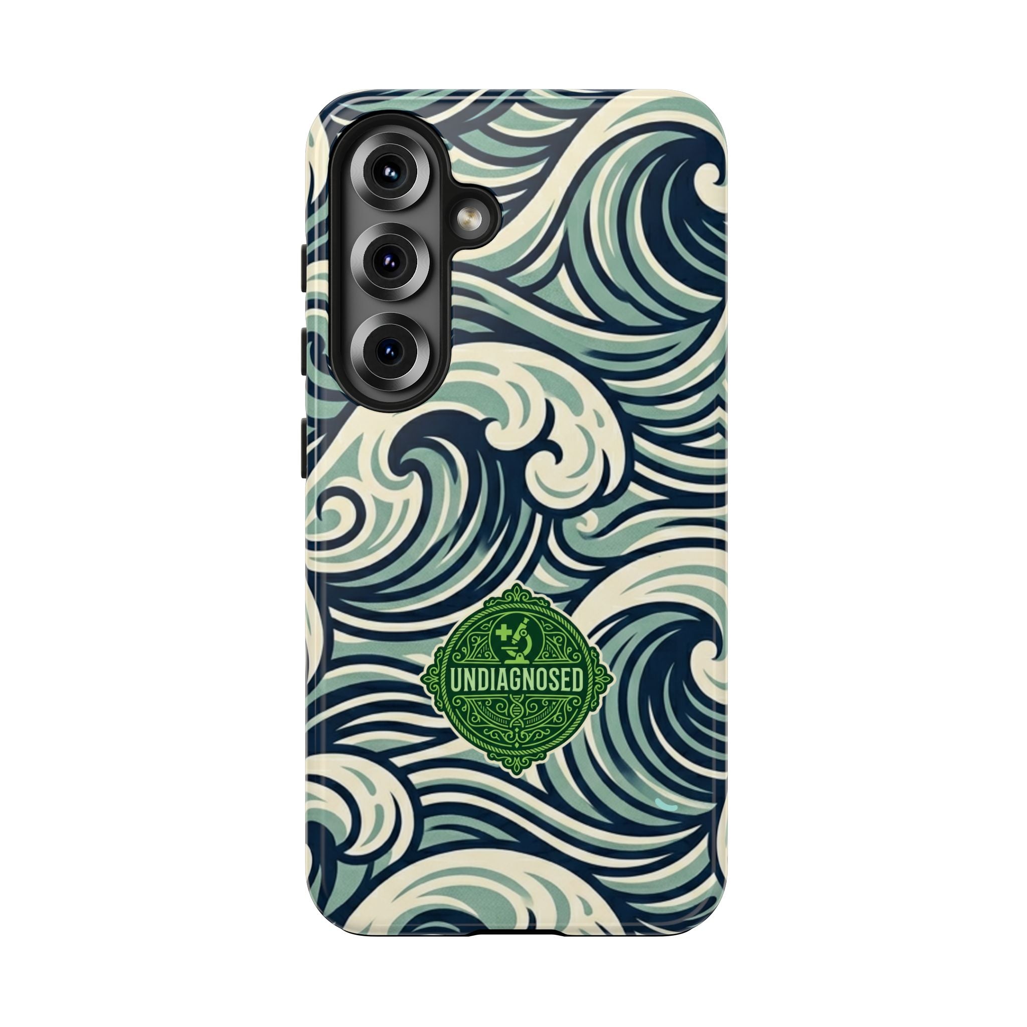 Wave Pattern - Undiagnosed™ Phone Case