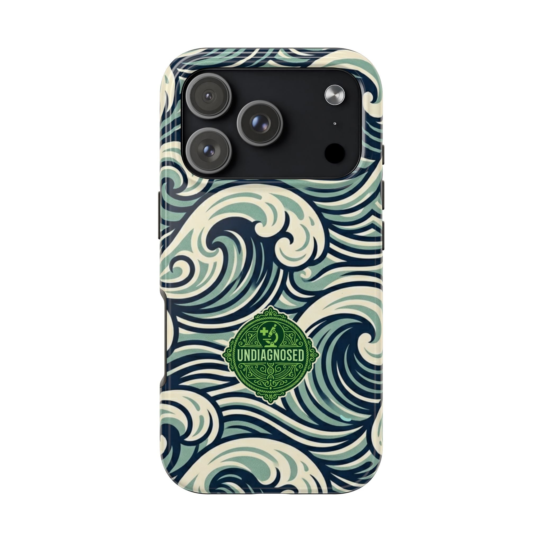 Wave Pattern - Undiagnosed™ Phone Case
