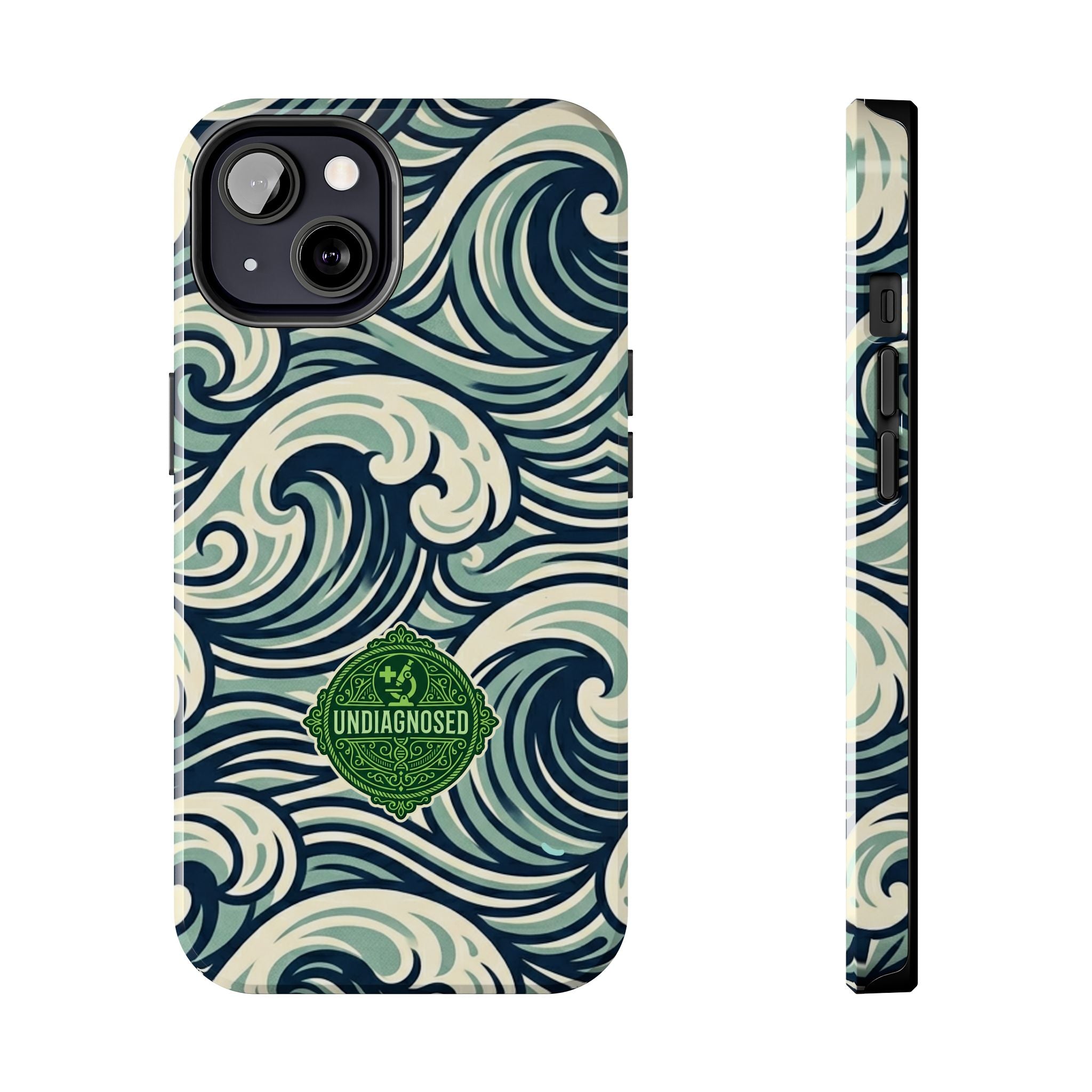 Wave Pattern - Undiagnosed™ Phone Case